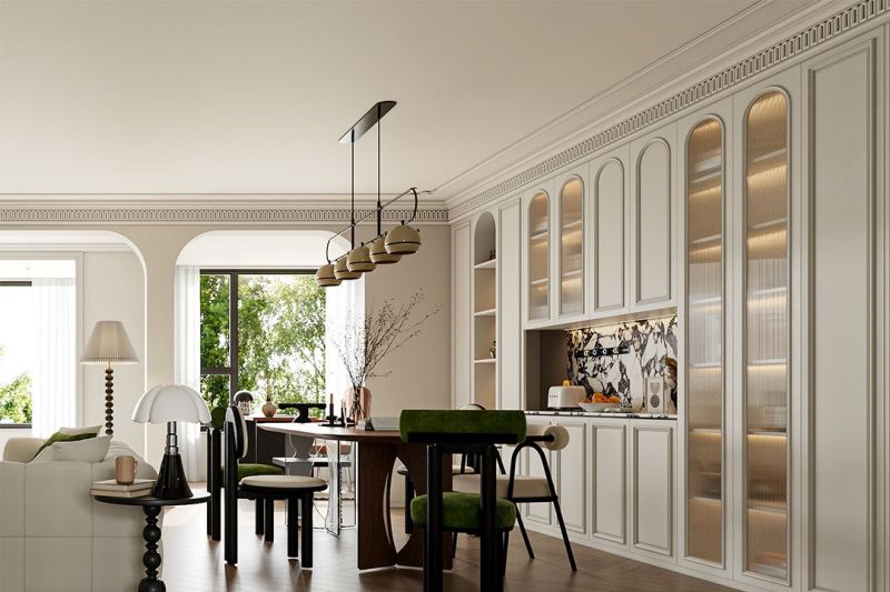 老房焕新，190㎡法式中古风装修，浪漫与优雅并行 - 家居知识