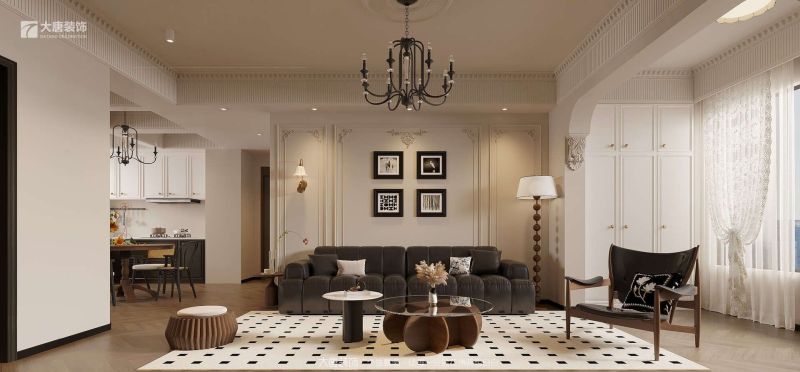 株洲装修设计：111㎡法式复古风，慵懒、浪漫！ - 家居知识