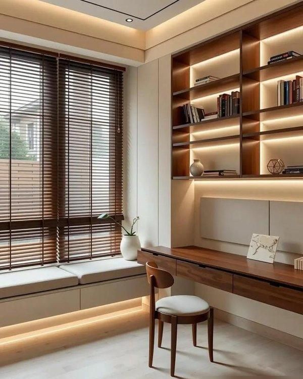 白墙×胡桃木，128m²中古家硬装美呆了 - 家居知识