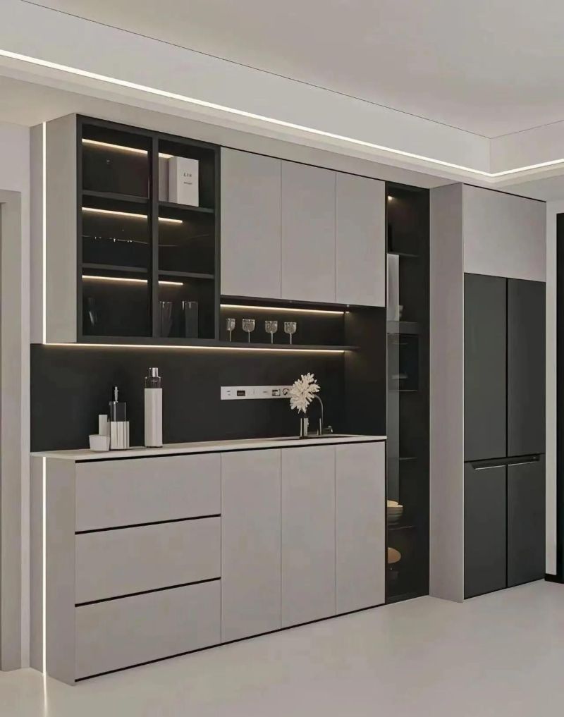 餐边柜设计图，总有一款合适您的～ - 家居知识