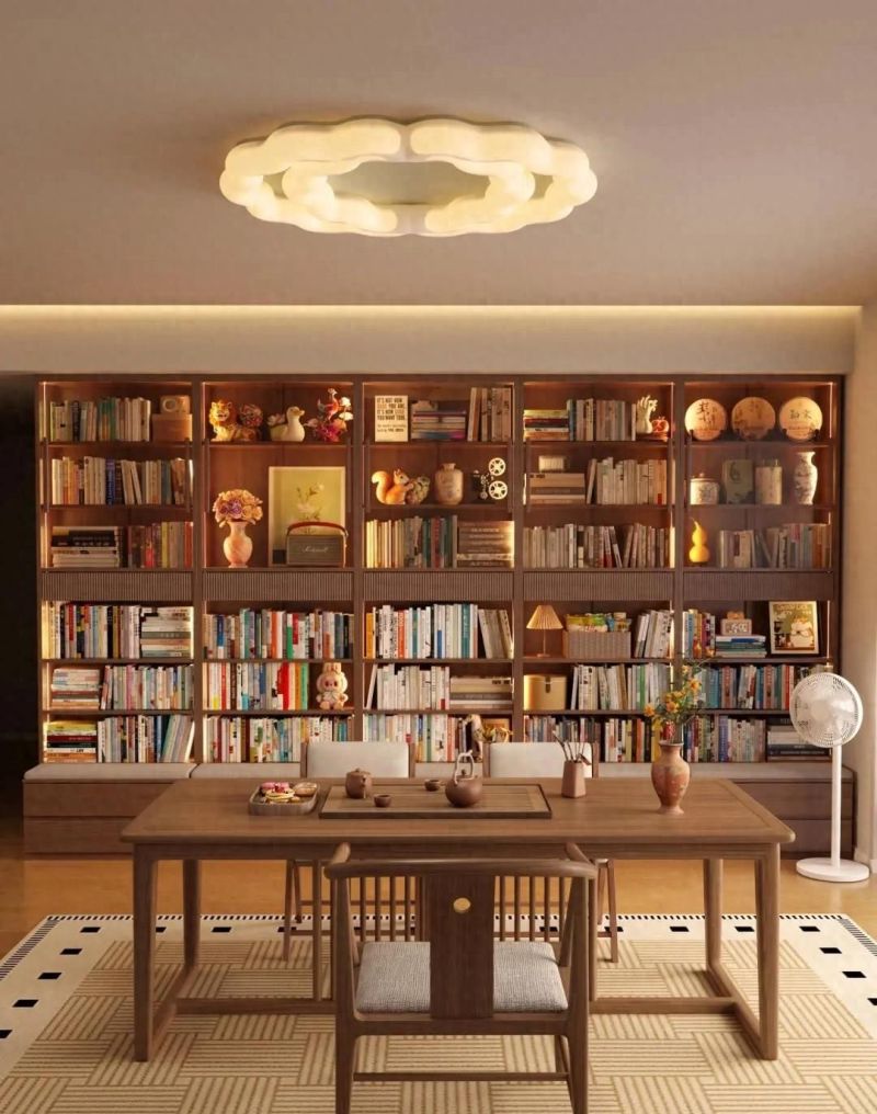 满墙书柜打造客厅书香氛围 - 今日头条