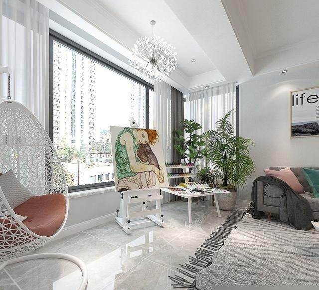 这对深圳夫妻有远见，取消传统电视墙，改作书柜，全屋充满书香气 - 家居知识