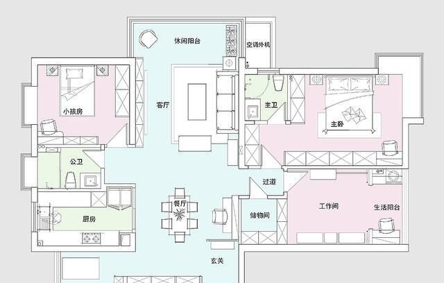 这对深圳夫妻有远见，取消传统电视墙，改作书柜，全屋充满书香气 - 家居知识