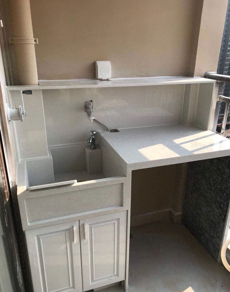 定制个种阳台洗衣柜，厨房橱柜 - 家居知识