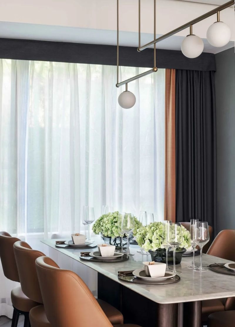 135㎡现代轻奢，稳重舒适的配色，轻奢华丽的材质，装得很高级 - 家居知识