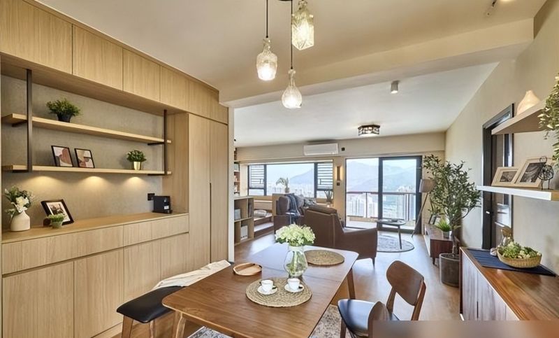 她家不豪华，138㎡，可一进门就把我迷住，原木风太温暖治愈了 - 家居知识