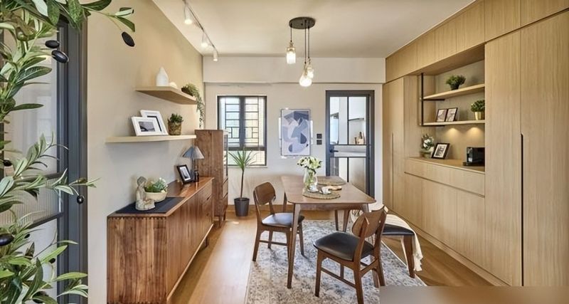 她家不豪华，138㎡，可一进门就把我迷住，原木风太温暖治愈了 - 家居知识