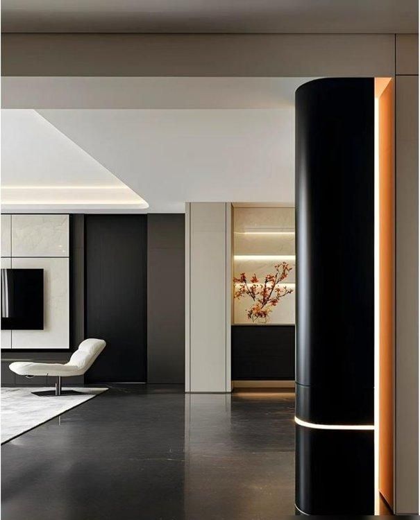 230平米意式极简风：以设计之名，重塑生活美学, 这设计太卷了! - 家居知识