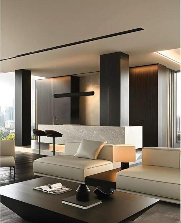 230平米意式极简风：以设计之名，重塑生活美学, 这设计太卷了! - 家居知识