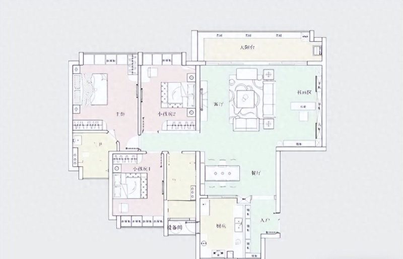 深圳夫妻150㎡北欧风新家，四个月装出大平层既视感