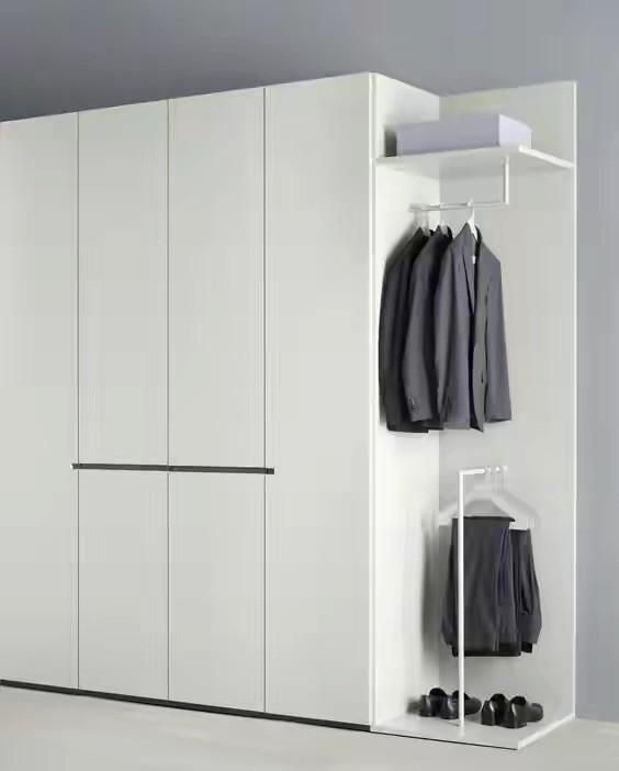 定制衣柜别再侧面封边，留15cm做功能区，观赏性大增，实用性翻倍 - 家居知识