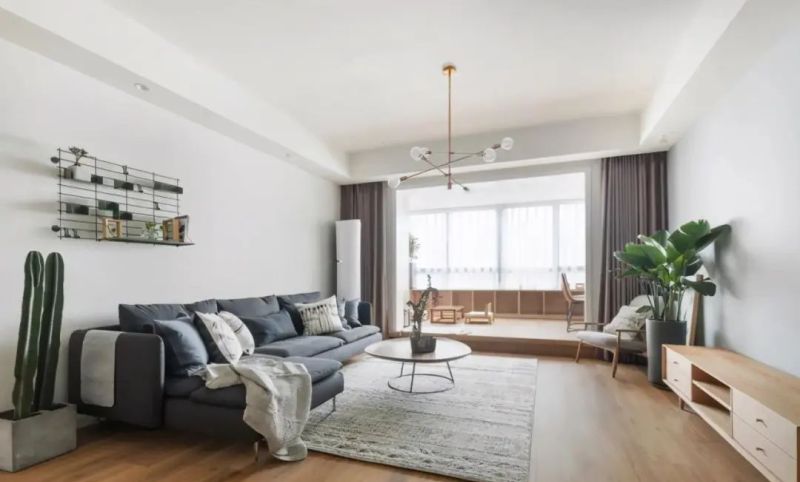 90㎡两居小户型，榻榻米阳台功能全，全屋收纳力太强了 - 家居知识