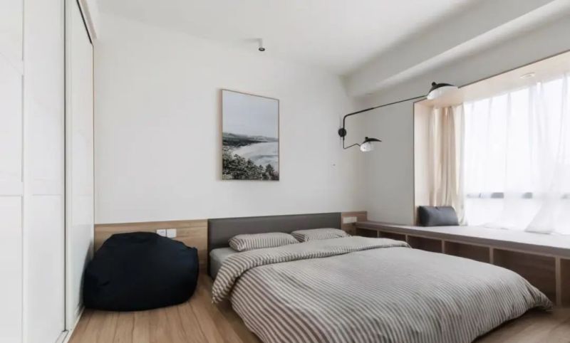 90㎡两居小户型，榻榻米阳台功能全，全屋收纳力太强了 - 家居知识