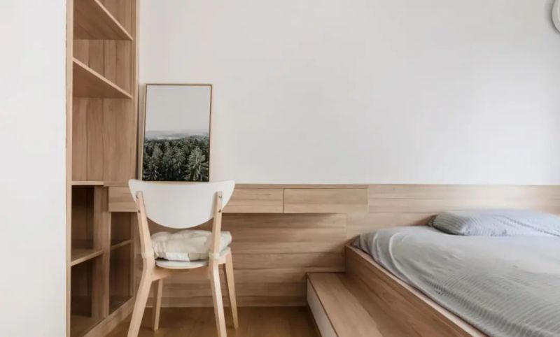 90㎡两居小户型，榻榻米阳台功能全，全屋收纳力太强了 - 家居知识