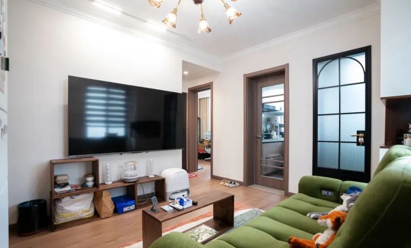 真实改造｜胡桃木 + 橄榄绿，60平小户型靠设计逆袭！ - 家居知识