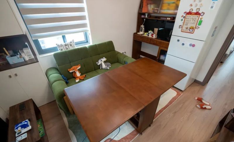 真实改造｜胡桃木 + 橄榄绿，60平小户型靠设计逆袭！ - 家居知识