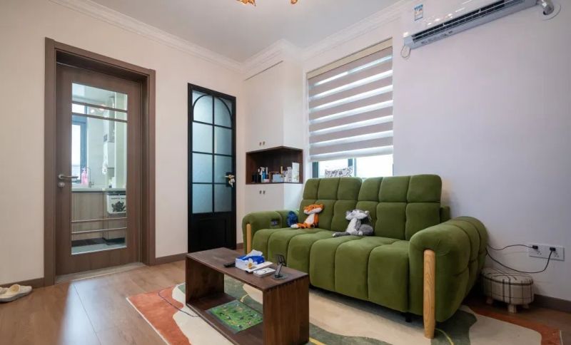 真实改造｜胡桃木 + 橄榄绿，60平小户型靠设计逆袭！ - 家居知识