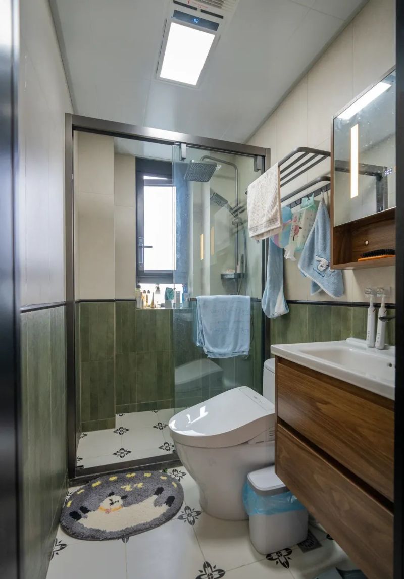 真实改造｜胡桃木 + 橄榄绿，60平小户型靠设计逆袭！ - 家居知识