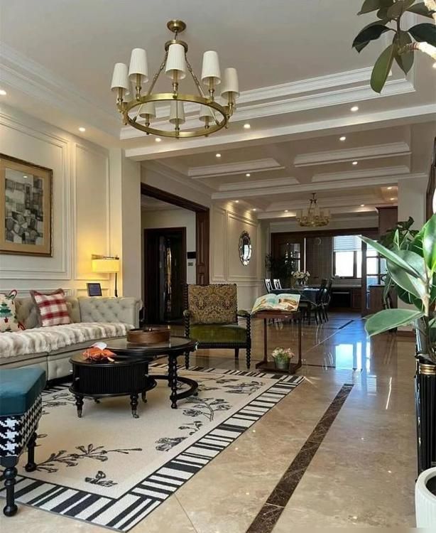 一阿姨晒出135平的家，装修那叫一个简约大气，太有品位了 - 家居知识