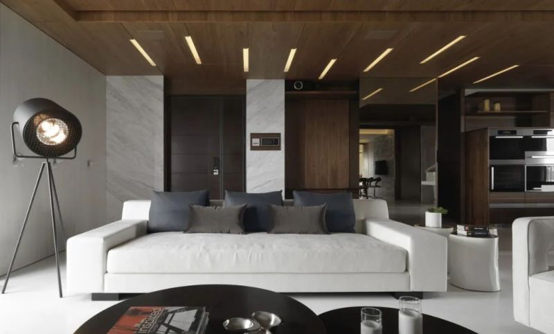 大而不空！290m²现代原木风：木色做底，日子才是最鲜活的装饰！ - 家居知识