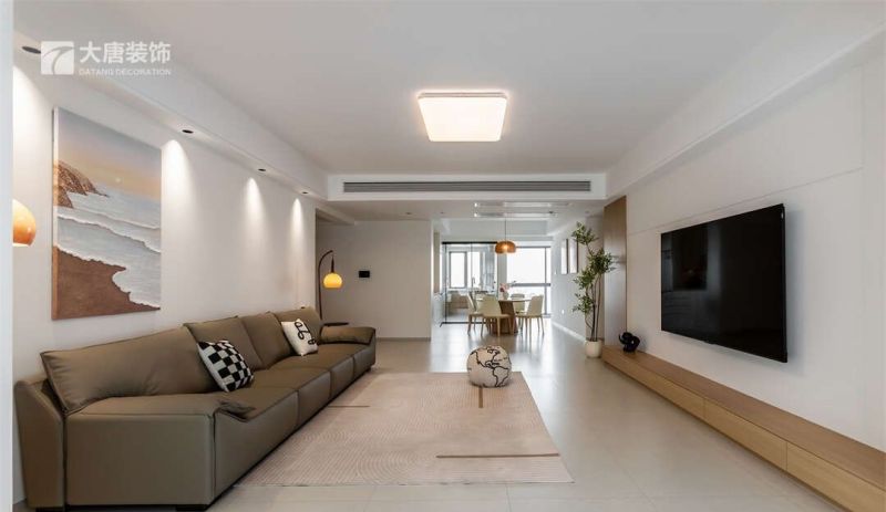 株洲装修设计：206㎡现代原木风，木色温润，白色干净，好治愈！ - 家居知识