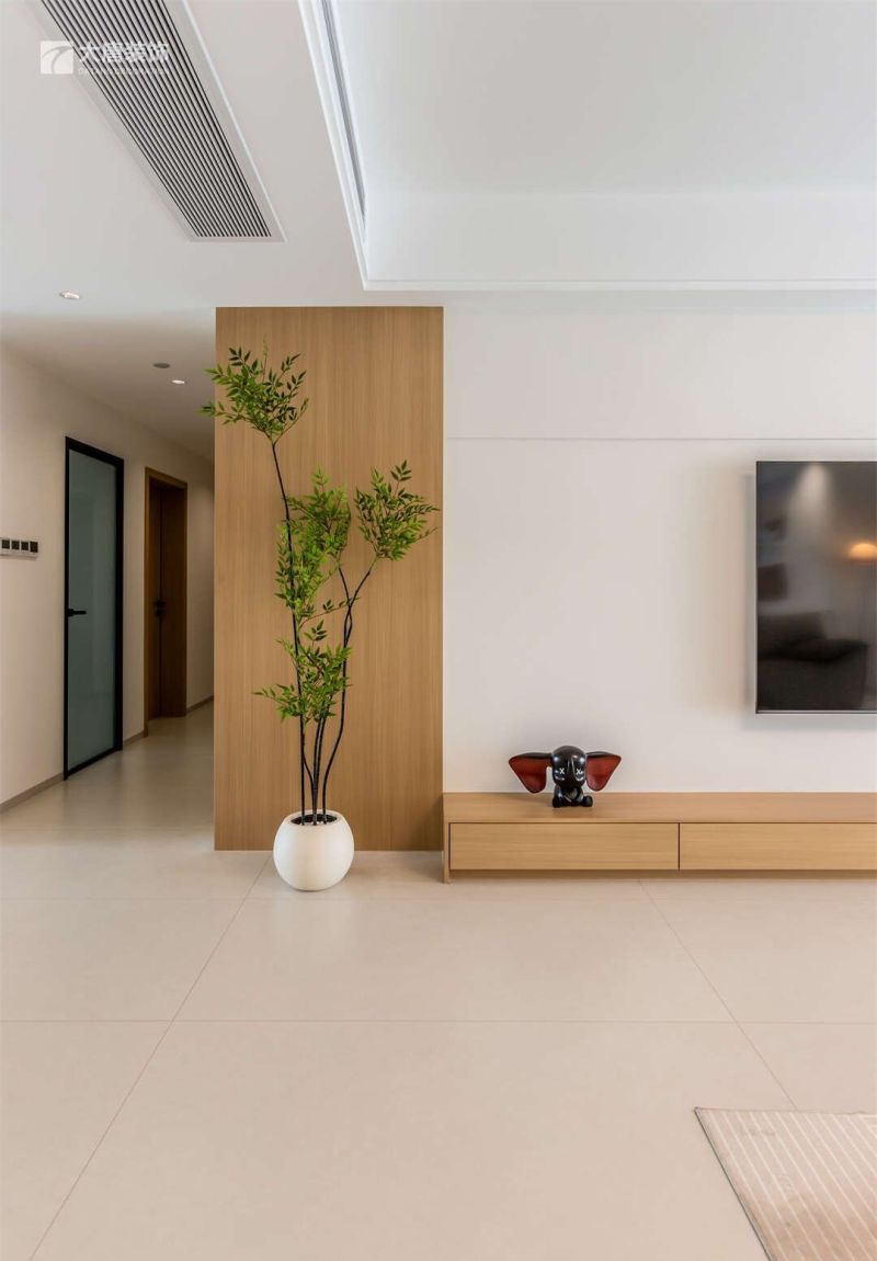 株洲装修设计：206㎡现代原木风，木色温润，白色干净，好治愈！ - 家居知识