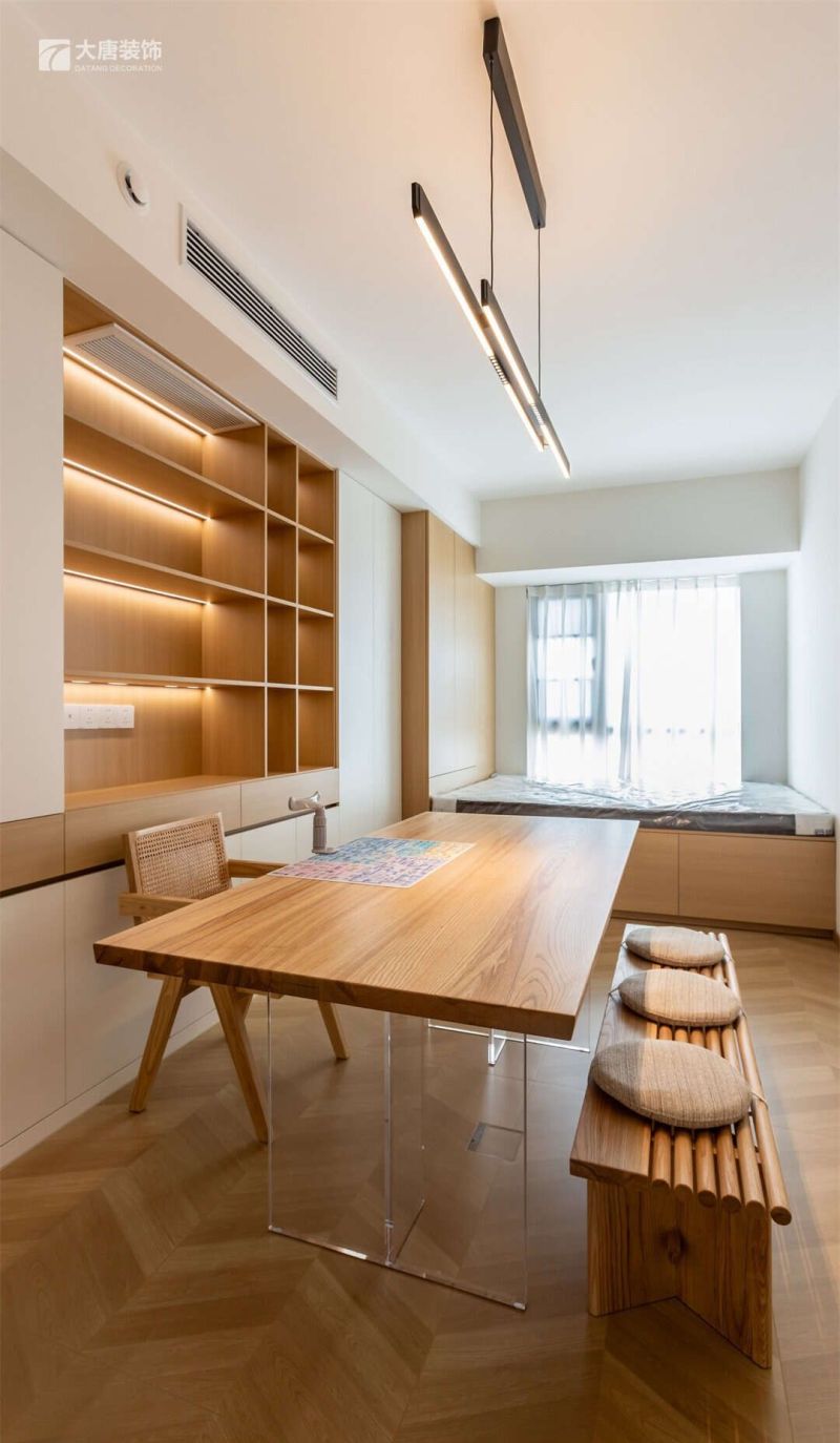 株洲装修设计：206㎡现代原木风，木色温润，白色干净，好治愈！ - 家居知识