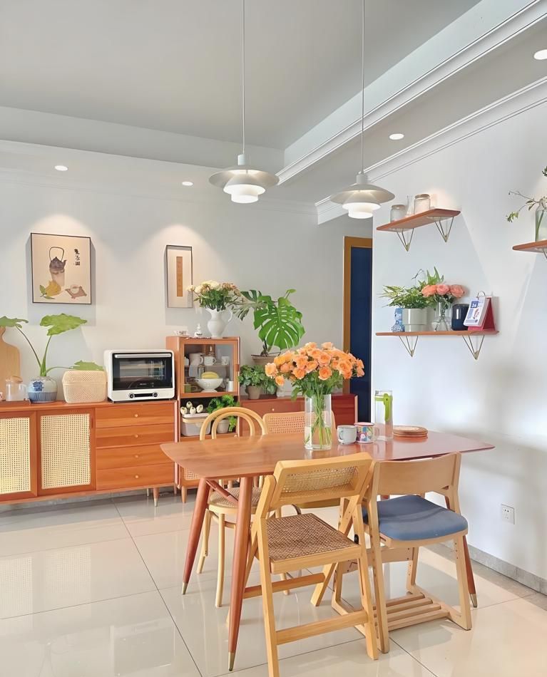 原木风不铺木地板，这样装修，既敞亮又温馨 - 家居知识