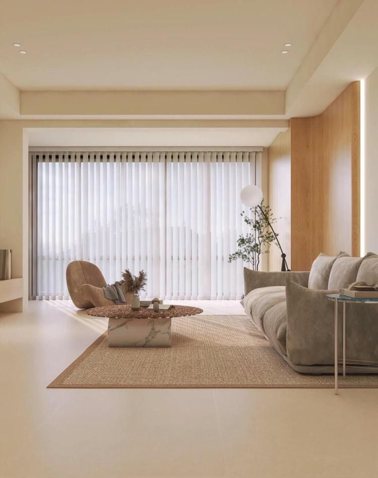 原木风不铺木地板，这样装修，既敞亮又温馨 - 家居知识