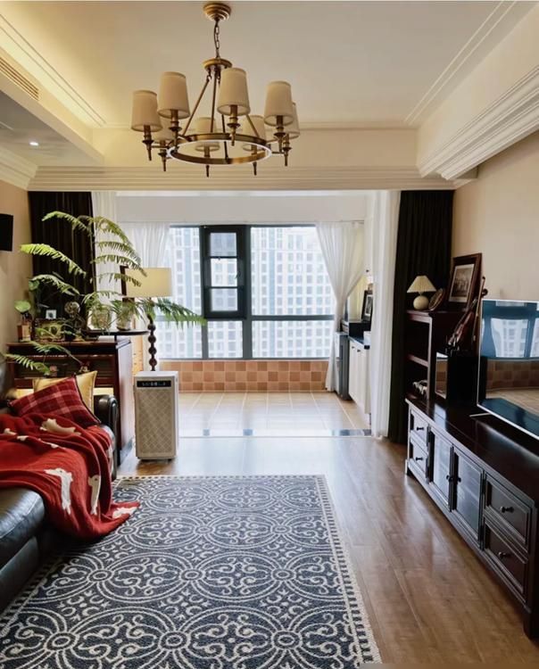 安徽一女子晒出117㎡的家，温馨复古的美式风格装修，明亮干净 - 家居知识