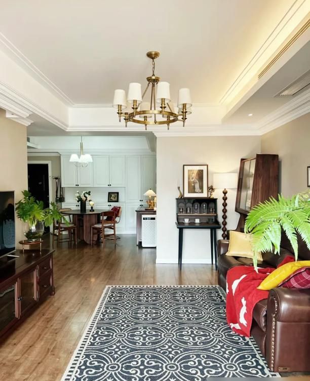 安徽一女子晒出117㎡的家，温馨复古的美式风格装修，明亮干净 - 家居知识