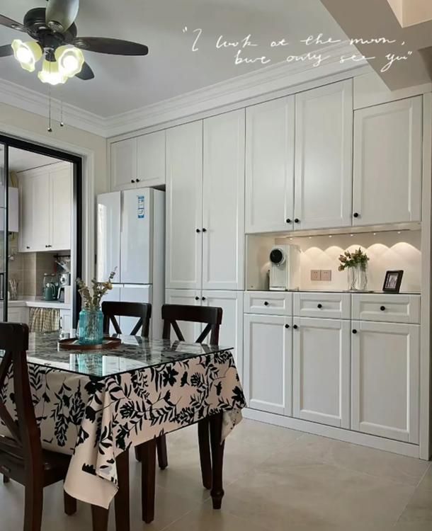 河南一女子晒出120㎡的家，实用装修出美式风格，温馨复古 - 家居知识