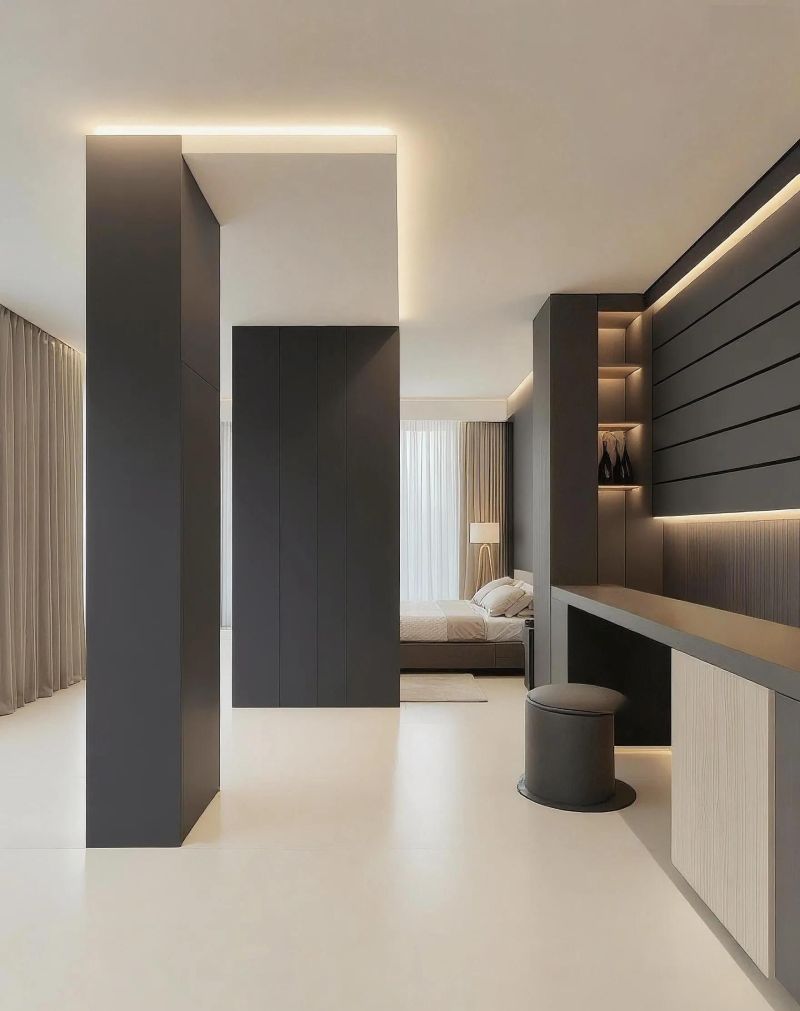 118平的房子装完意式比豪宅还好看了，整个空间都充满了高级感。 - 家居知识