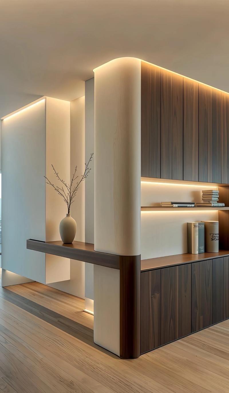 弧形+镂空+悬空端景！意式风又双叒高端局啦! - 家居知识