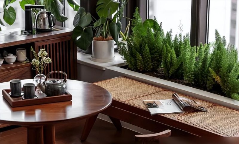 彻底沦陷，她把家装成温馨宁静的侘寂风，还有绝美花园，太治愈了 - 家居知识