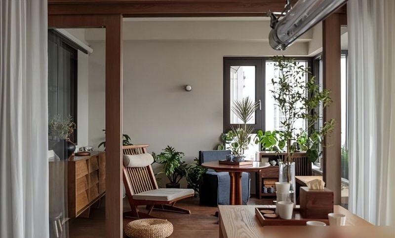 彻底沦陷，她把家装成温馨宁静的侘寂风，还有绝美花园，太治愈了 - 家居知识