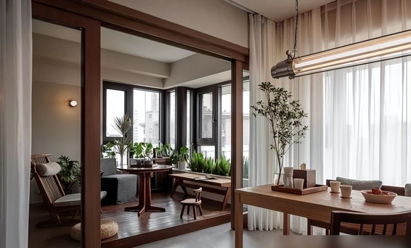 彻底沦陷，她把家装成温馨宁静的侘寂风，还有绝美花园，太治愈了 - 家居知识