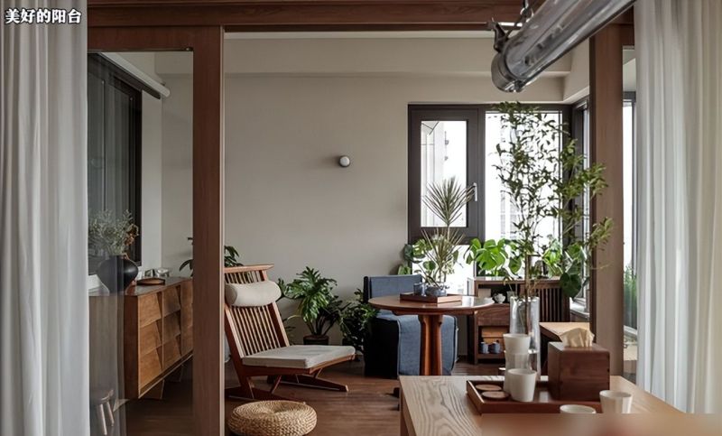 彻底沦陷，她把家装成温馨宁静的侘寂风，还有绝美花园，太治愈了 - 家居知识