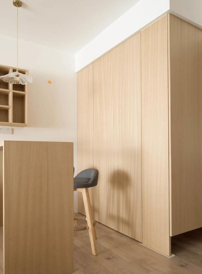 她将110㎡新房打造成日式小清新，进门就留空，看起来超宽敞 - 家居知识