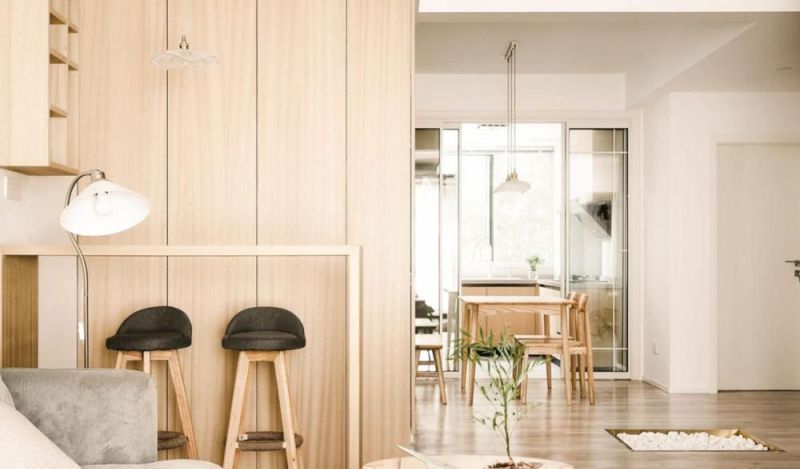 她将110㎡新房打造成日式小清新，进门就留空，看起来超宽敞 - 家居知识