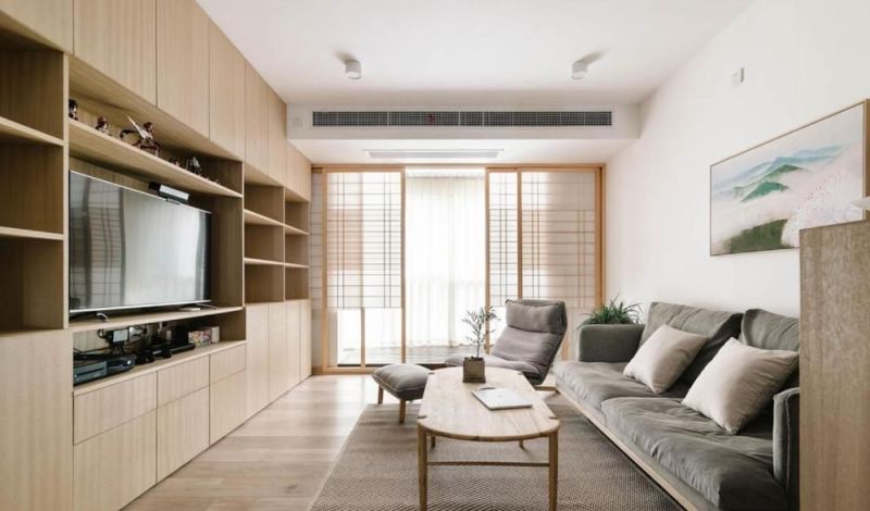 她将110㎡新房打造成日式小清新，进门就留空，看起来超宽敞 - 家居知识