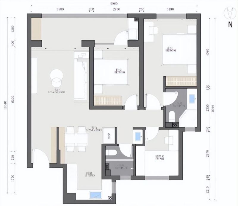 这样的日式风才符合中国人审美，120㎡拒绝“过度装修”，太高级 - 家居知识