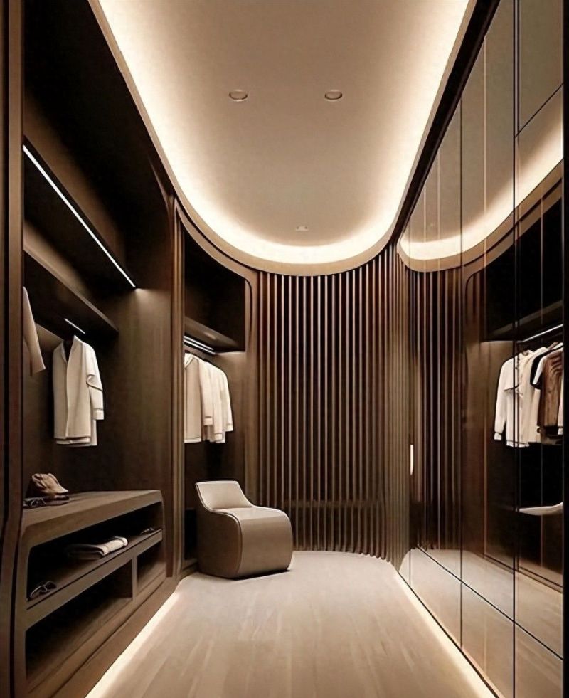 3款精致衣帽间设计，第3个简直惊艳！