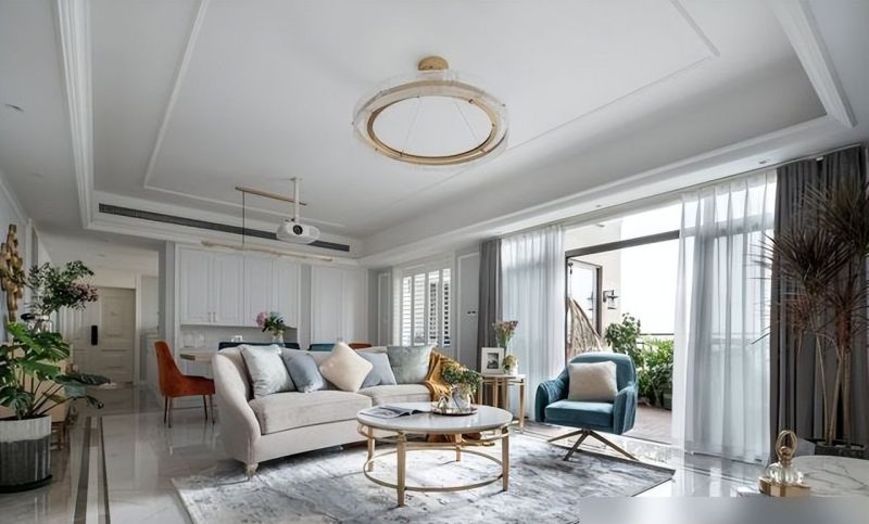 如此轻奢的美式，真是美透了！146㎡精致有格调，越看越舒服 - 家居知识