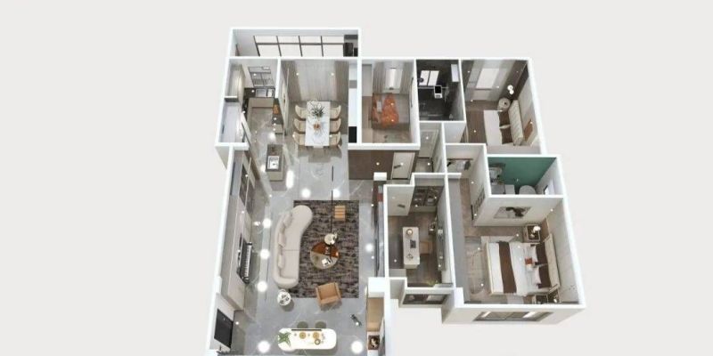 悦安居 | 130㎡现代轻奢风住宅，目光所及皆是温暖 - 家居知识