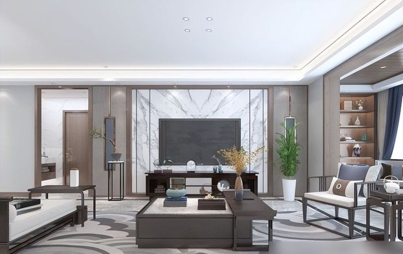 这套新中式风装修，只有160平米，整体优雅大气，邻居都纷纷模仿 - 家居知识