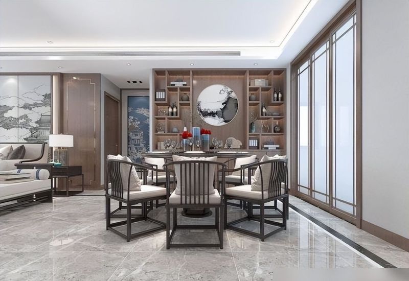 这套新中式风装修，只有160平米，整体优雅大气，邻居都纷纷模仿 - 家居知识