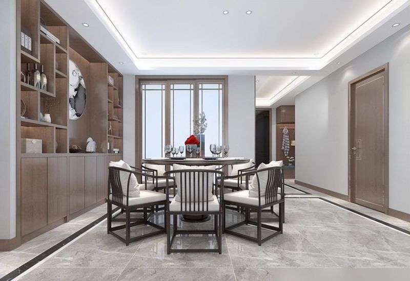 这套新中式风装修，只有160平米，整体优雅大气，邻居都纷纷模仿 - 家居知识