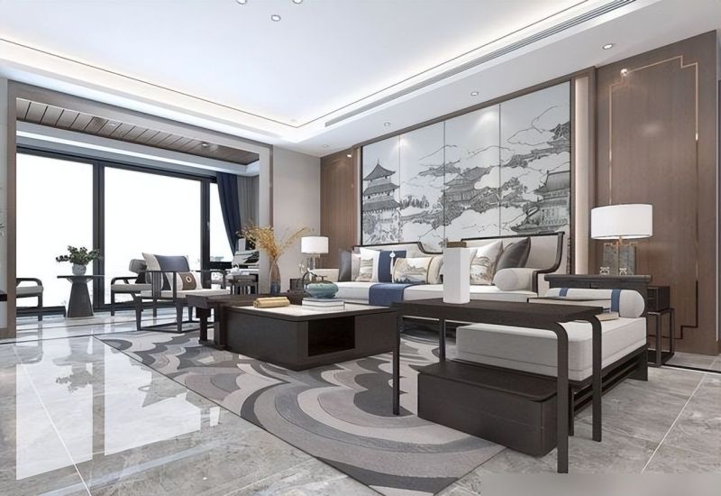 这套新中式风装修，只有160平米，整体优雅大气，邻居都纷纷模仿 - 家居知识