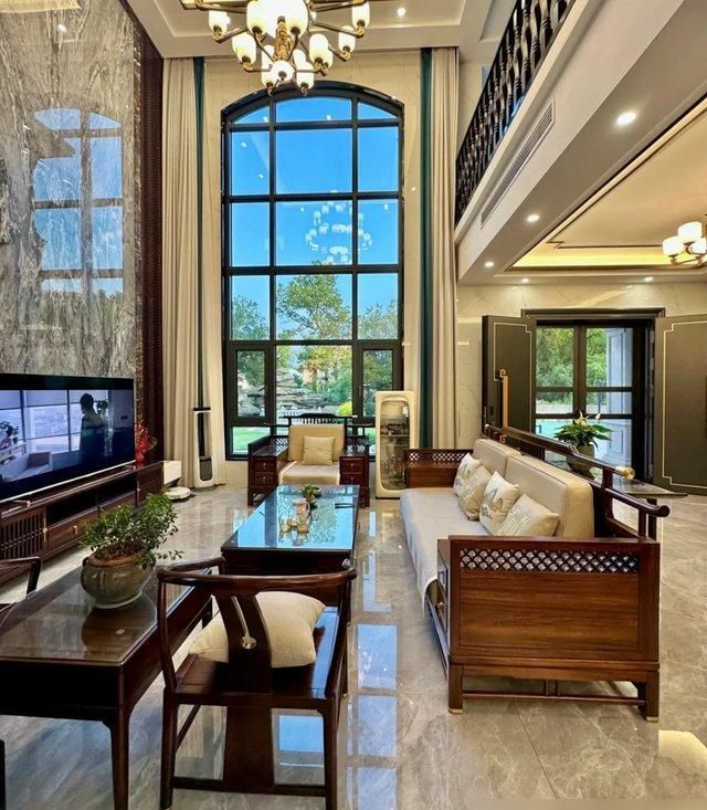 浙江一女子住农村自建房，新中式风格装修，800㎡的院子，惬意！ - 家居知识